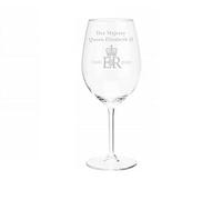 Chichi Gifts Her Majesty Queen Elizabeth II Memorial Wine Glass 1926 - 2022