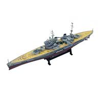 CHICHIYANG 1:1000 Scale WWII 1941 HMS Prince of Wales Battleship Model Die-Cast Military Warship Model for Collection or Display