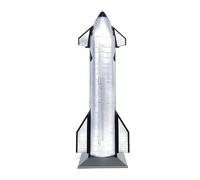 CHICHIYANG 1/200 For SpaceX Starship S24 Falcon Heavy Dragon Spaceship Model Alloy Die-cast Aeronautical Souvenir for Collection