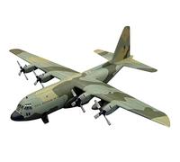 CHICHIYANG 1/50 Scale 3D Paper USAF C-130 Hercules Transport Aircraft Model DIY Handcraft Model Kits(Unassembled Kit)
