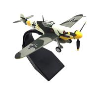 CHICHIYANG 1:72 Air Force Messerschmitt BF-109 Fighter Model Alloy Die-cast Battle Airplane Aircraft Collectibles for Enthusiasts