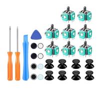 CHICHIYANG 3D Analog Joysticks Thumbstick Caps & Silicone Covers Game Controllers Repair Tool Kit Fit for Xbox One