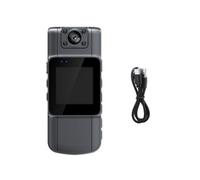 CHICHIYANG Body Camera 1080P HD Video Display 180° Rotatable Lens & 155° Wide-Angle Lens Design 1/4" Threaded Mount for Shooting