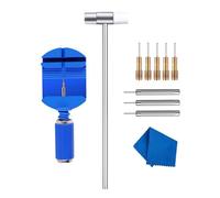 CHICHIYANG Watch Band Link Remover Kit with Double Head Hammer Pin Punch & Punch Needle for Watch Strap Pins Disassembly