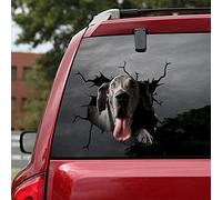 ChichuangK Great Dane crack 3D car stickers, interesting modern art design decoration window bumper refrigerator interior decoration, toilet GJ0000150-899-1926569691