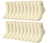 Chicingyou 10 Pairs Women's Bow Fuzzy Socks Winter Warm Soft Slipper Socks Coquette Stuff Fluffy Thick Cozy Spa Home Sleeping, Yellow, Medium