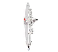 CHICIRIS 1/10 RC Rear Axle, Aluminum Alloy Highly Realistic Rear Axle with Simple Installation for VP Standard Version RC Crawler Car