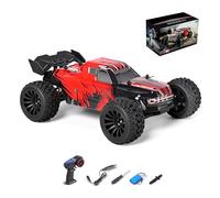 CHICIRIS 1/24 2.4G RC Car, Proportional Control High Speed Electric Off-Road Buggy with 3 Speeds 30kmh, Gyro Stability, 50M Range for Kids Adults (Red)