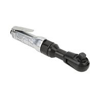 CHICIRIS 1/2in Air Ratchet Wrench, 65 Nm Torque 260 Mm Length Pneumatic Spanner Reversible Compressor Tool with 3/8in Adapter for Narrow Space Engine Repair Home Projects