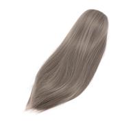 CHICIRIS 1/4 Ball Jointed Doll Wig Long Straight Hair Trimmable DIY Wig for 1/4 Dolls - Made of Soft High Temperature Silk (Gridelin)