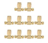 CHICIRIS 10 Pcs High Performance SMA Coax Connector for GPS System - Wide Bandwidth OFC Radio Frequency Adapter