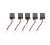 CHICIRIS 10 Pcs Servo Extension Cable, 3 Pin Servo Lead Wire Male to Female Connector for RC Model Cars Airplanes and Devices, Flexible Length, User-Friendly Design, Broad Compatibility,