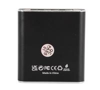 CHICIRIS 1000 Mbps Bidirectional RJ45 Network Splitter, Efficient Plug and Play Network Switch for Home Office, Aluminum Alloy Material