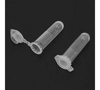 CHICIRIS 10ml Laboratory Centrifuge Tube Plastic Vial Storage Container Test Tubes for Sample Testing Good Toughness Pack of 200 (2ml (500 pieces per pack))