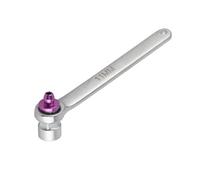 CHICIRIS 11mm Brake Bleeder Wrench, Steel Brake System Bleeding Tool for Car Truck Motorcycle, with High Hardness and Wear Resistant Material