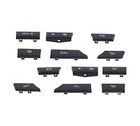 CHICIRIS 12PCs A/C Heating Sample Capital Ski for 5/6Series F07 GT/F10/F11, Convenient Smooth Surface Made of Durable ABS, Suitable for 528i 535d Touring