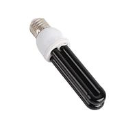 CHICIRIS 15W CFL UV Blacklight Bulb, E27 Ultraviolet Fluorescent Lamp with 463nm for Party Club Decor Detection (Assorted Color)