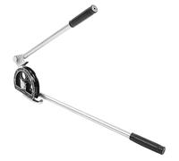 CHICIRIS 19mm Pipe Bender, High Hardness Steel Aluminum Alloy Hand Tool, with Calibration Marks for Left Right Offset, for Bending Copper Aluminum 180 Degree