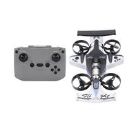 CHICIRIS 2 in 1 Flying Car Stunt Drone, RC Quadcopter with Dual Land Air Modes, Remote Control Toy for Beginners, Outdoor Indoor Play, Birthday Gift (White)