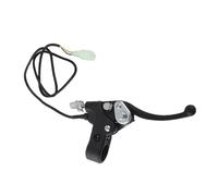 CHICIRIS 22mm Right Brake Lever with Brake Switch and 67cm Cable, Aluminum Alloy and ABS Clutch Handle Perch, for 2 Stroke Mini Quad ATVs and DIY Gasoline Engine
