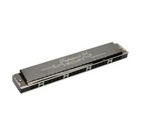 CHICIRIS 24 Hole Tremolo Harmonica E Key Harmonica with Phosphor Bronze Reeds Brass Base Plate ABS Resin Body for Beginners Children Music Practice Classroom Performance (E Key)