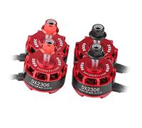 CHICIRIS 2400KV 4pcs DX2306 RC Motor for X210 X220 250 FPV Racing Drone with Efficient Conductivity, Excellent Heat Dissipation, Durable Construction, and High-precision Ball Bearing,