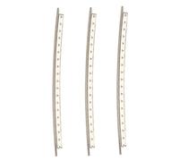 CHICIRIS 24pcs Guitar Copper Fret Wire, White Copper Fret Wire Fretwire Accessory Sleek Replacement for Electric Guitars