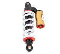 CHICIRIS 250mm Adjustable Motorcycle Shock Absorber, Aluminum Alloy Spring Steel Adjustable Spring Shock Absorber, 10mm Mount, Damping Control for ATV Quad Dirt Bike Go Kart Scooter