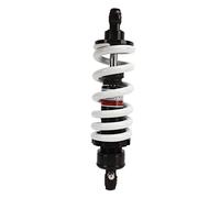 CHICIRIS 260mm Strut Spring Shock Absorber, CNC Aluminum Suspension Shock with Adjustable Damping, 10mm Mount Hole 11.5mm Spring, for Dirt Bike ATV Go Kart