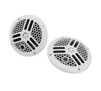 CHICIRIS 2Pcs Marine Speaker 6.5 Inch Marine Boat Speaker ABS 120W Max IP66 Weather Resistant Clear Sound Easy Install for RV Yacht UTV Bathroom DC12V