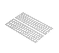 CHICIRIS 2pcs Metal Sand Ladder Recovery Board 12 X 4cm RC Crawler Accessory Smooth Cast Surface Easy Install Scale Decoration for 1 10 RC Vehicles SCX10 4 CC01