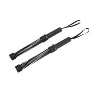CHICIRIS 2pcs Ropeless Battle Ropes, Anti Slip Handle Portable Spring Exercise Training Rope for Home Gym Workout Training