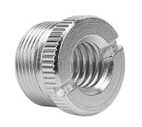 CHICIRIS 3/8 Female Up to 5/8 Female Microphone Adapter Stable Adapter and Robust Thread for the Cam Grain Microphone Is a Smooth Surface for an Easy Mounting Material