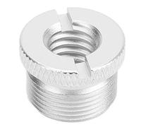 CHICIRIS 3/8 Inch Aluminum At a 5/8 Inch Quality Guarantee of the Male Screw Adapter for Living Presentations (Silver F19B)