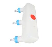 CHICIRIS 3 Head Small Animal Milk Feeder Kitten Puppy Piglet Goat Efficient Feeding for Farms Eco-Friendly Plastic