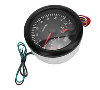 CHICIRIS 3 In 1 Multifunctional Tachometer for Cars and Tractors with Fast Installation and Secure Vibration-Resistant Design, 85mm Metal Panel Mount, 7000rpm RPM Oil and Water Temp Monitoring