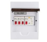 CHICIRIS 3 Way Box for Power Supply - Reliable Performance, Exquisite Appearance, Suitable for Residential Buildings, Offices and More - ABS Material 1 X Box, 230/400V