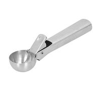 CHICIRIS 304 Stainless Steel Ice Cream Scoop Set with Ergonomic Handle for Efficient Serving of Ice Cream, Fruit, and Mashed Potatoes, 2 Units