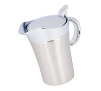 CHICIRIS 304 Stainless Steel Thermal Insulated Double Wall Sauce Gravy Boat Pot Serving Jug (Large size 750ml)