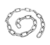 CHICIRIS 316 Stainless Steel Boat Chain, Marine Grade Rustproof Heavy Duty 8mm Thickness for Boats Yachts Fishing Boats, with Dual Anti Lost Shackles