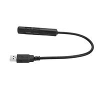 CHICIRIS 360 Degree USB Microphone True Sound Reproduction Business Conference Office PC Mike (M-588)