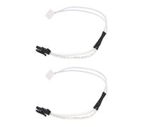 CHICIRIS 3D Printer Ceramic Heater, 2 Pcs 24V 80W High Temperature Proof Ceramic Heater with MX3.0 Terminal for QIDI X-Plus3 Smart3 Maximum3 Q1 Pro