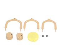 CHICIRIS 3PCS Golf Putting Gates Golf Putting Arch Practice Training Aid Set with Storage Bag for Indoor Outdoor Use (Golden)