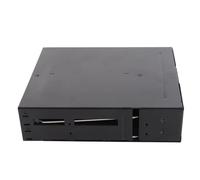 CHICIRIS 4 Bay SSD Mobile Rack 5.25 Inch Drive Tray 2.5 Inch HDD Cage Convenient Indicator Light for Win7/ Users Engineering Plastic Supports Capacity 3TB