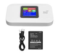 CHICIRIS 4G LTE 300 MBIT/S Portable Wi -Fi Router Parts of a 10 WLAN Users for Europe, Wireless Plugs and Play Internet Access for Several Devices