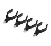 CHICIRIS 4PCS Fishing Rod Rest Heads Carp Fishing Accessory, 4 Pcs a Set, M3/8 Steel Screw, 32mm Opening, Hands- for Bank Stick and Buzz Bar with Nylon Material