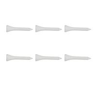 CHICIRIS 50Pcs Golf Tees, Wooden Golf Tee Set with Maple Wood Construction for Enhanced Accuracy and Stability, Perfect for Outdoor Practice and Training (42mm)