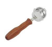 CHICIRIS 51mm Bottomless Portafilter, Stainless Steel Filter Holder with Detachable Handle for Dedica Arte EC0680 EC0685, Severin KA5995 (Style 3)