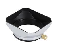 CHICIRIS 52 Mm Metal Lens Hood Matte Inner Lens Decline Reduces the Sun Damage for the Shine for 52 Mm Camera -aluminum Alloy for Photography Outdoors