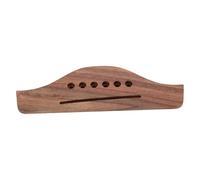 CHICIRIS 6 String Acoustic Guitar Bridge Pre Slotted Rosewood Replacement | Rosewood Construction, Durable Acoustic Guitar Accessory, Pre Slotted for Quick String Alignment, Compatible with Standard